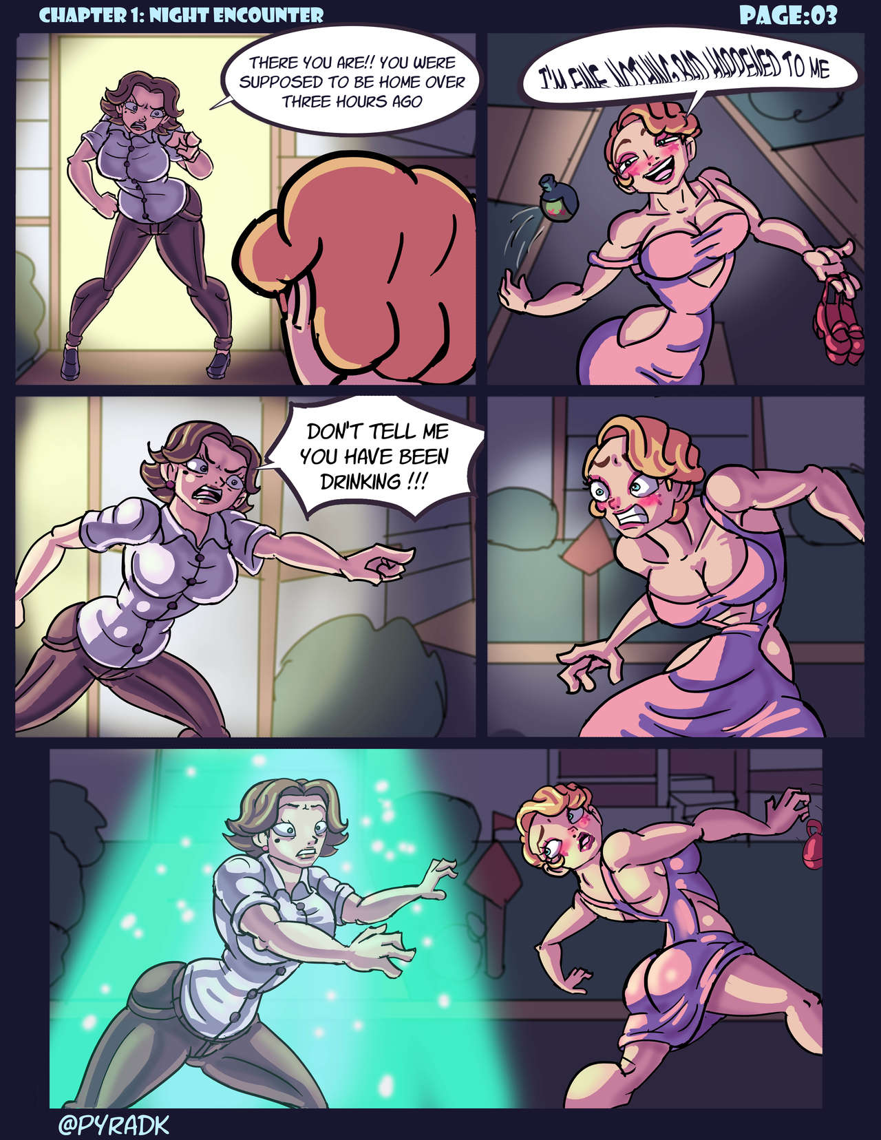 Alien Pregnancy Comic  Ongoing page 4 full