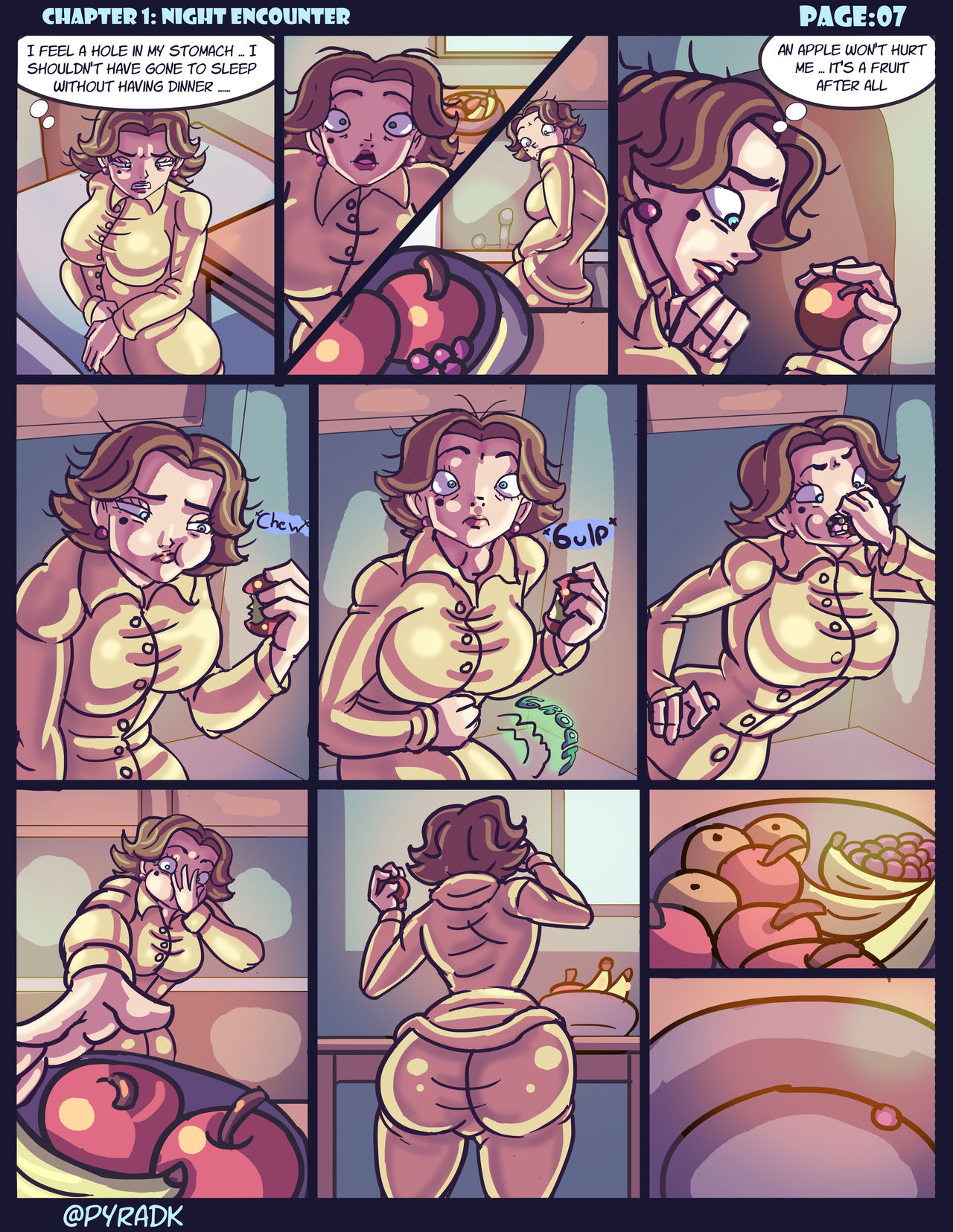 Alien Pregnancy Comic  Ongoing page 8 full