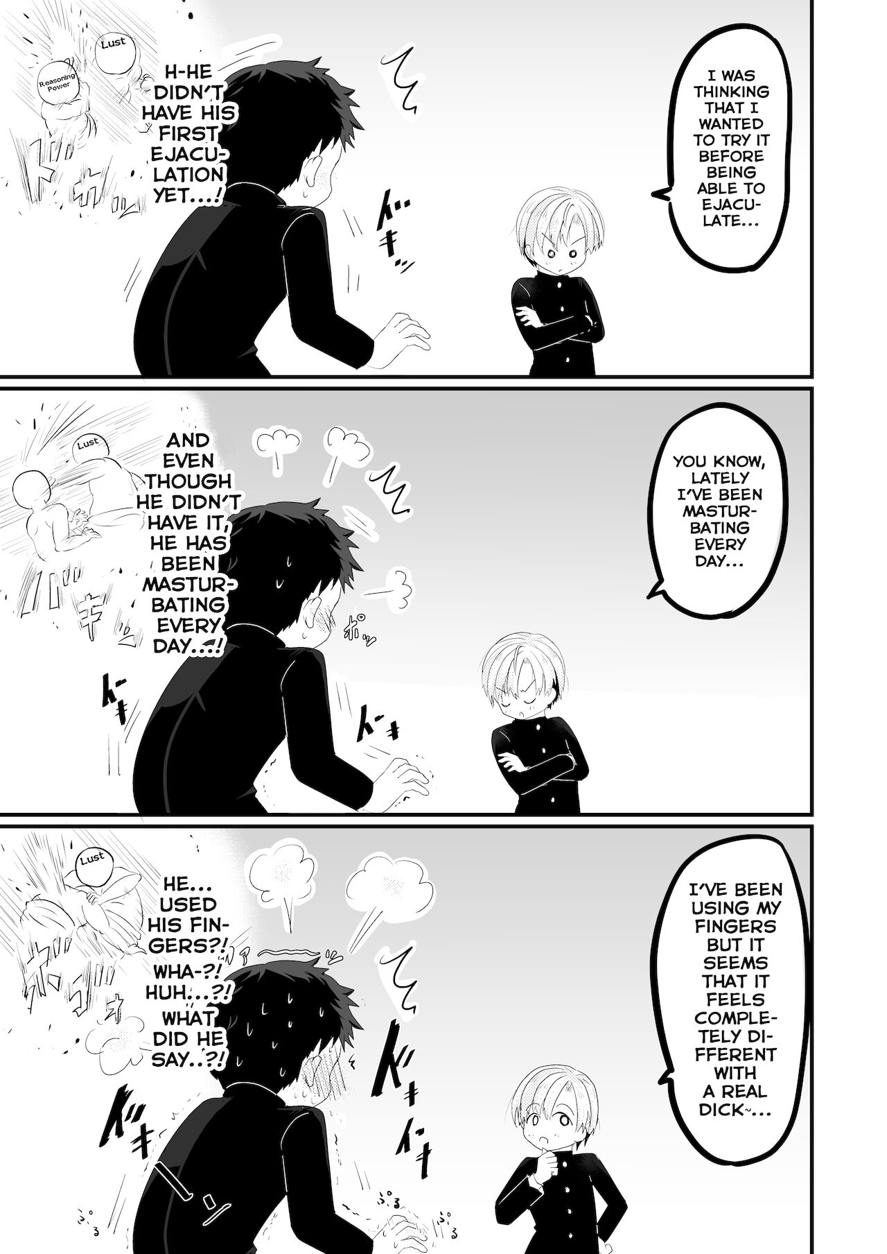 Kataomoi no Doukyuusei ga Koukishin 100% de Ore wo Yuuwaku Shite Kuru page 5 full
