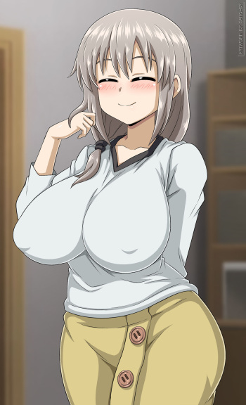 [Sano-BR] Tsuki Uzaki (Uzaki-chan wa asobitai) cover