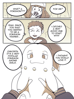 Chikorita is my best friend!