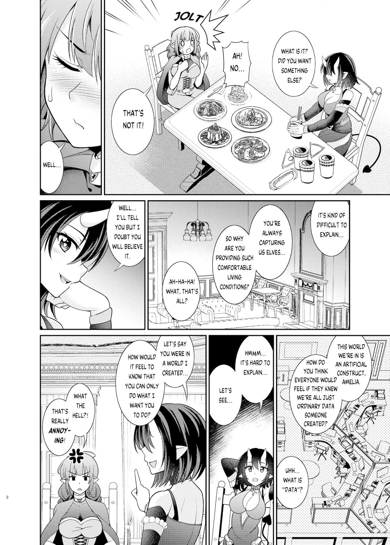 Futanari Elf no Tanetsuke Bokujou 2 page 8 full
