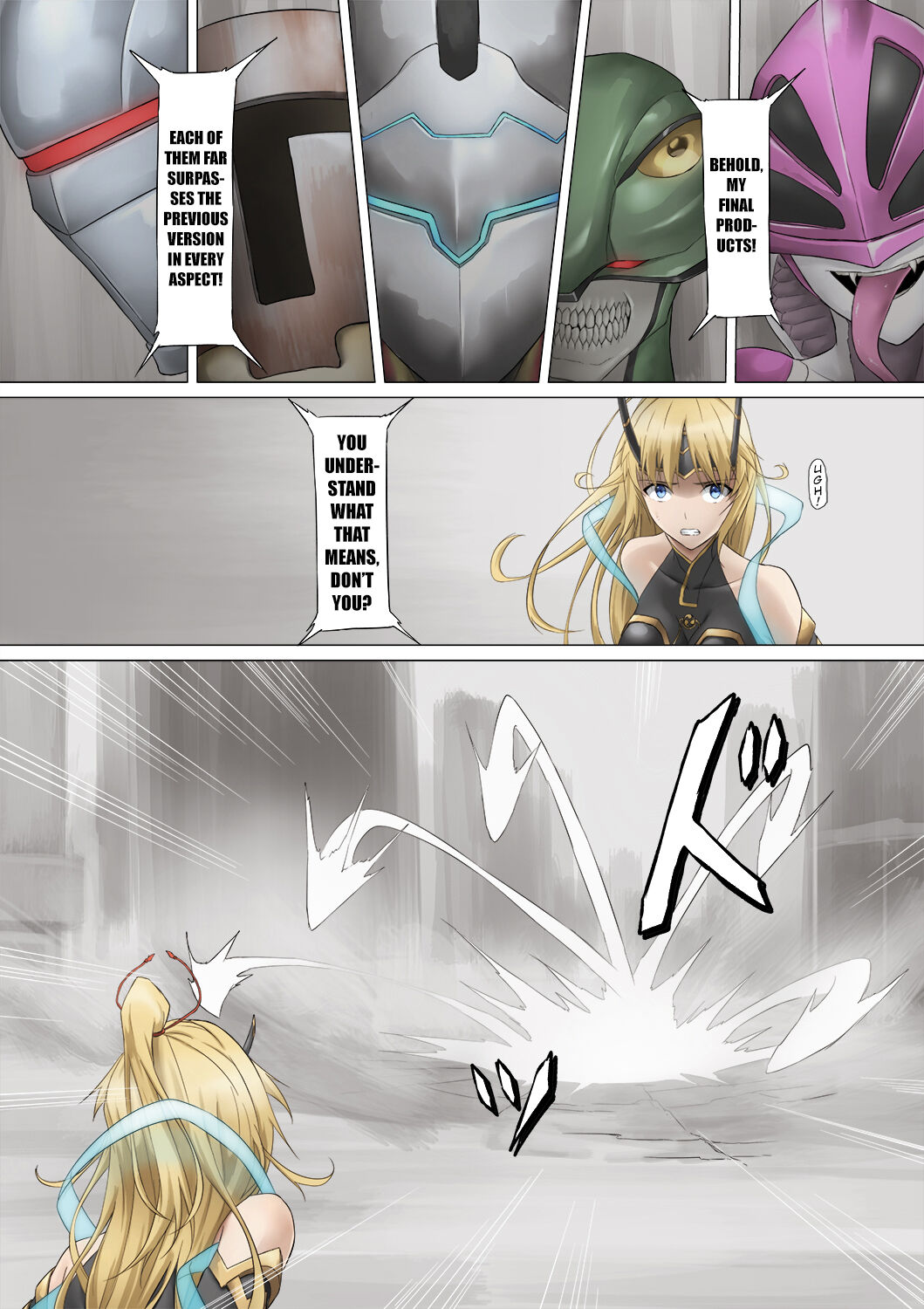 Heroine Violation: Swapped Between 5 Enemies page 12 full
