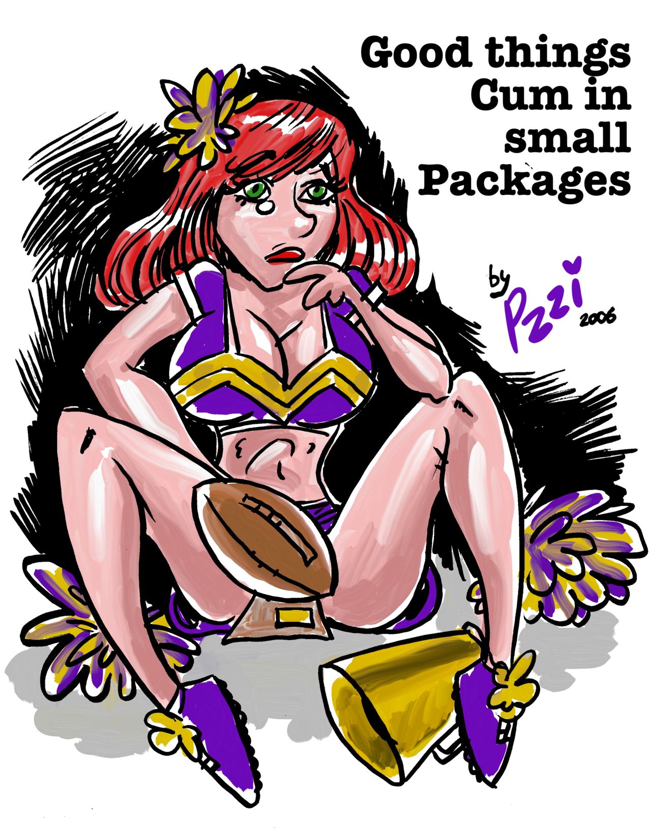 “Good Things Cum in Small Packages” - color, 10 pages page 1 full