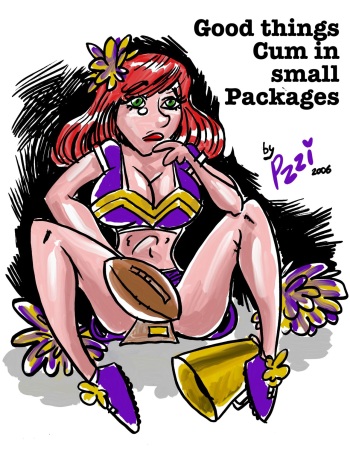 [pzzi] “Good Things Cum in Small Packages” - color, 10 pages cover