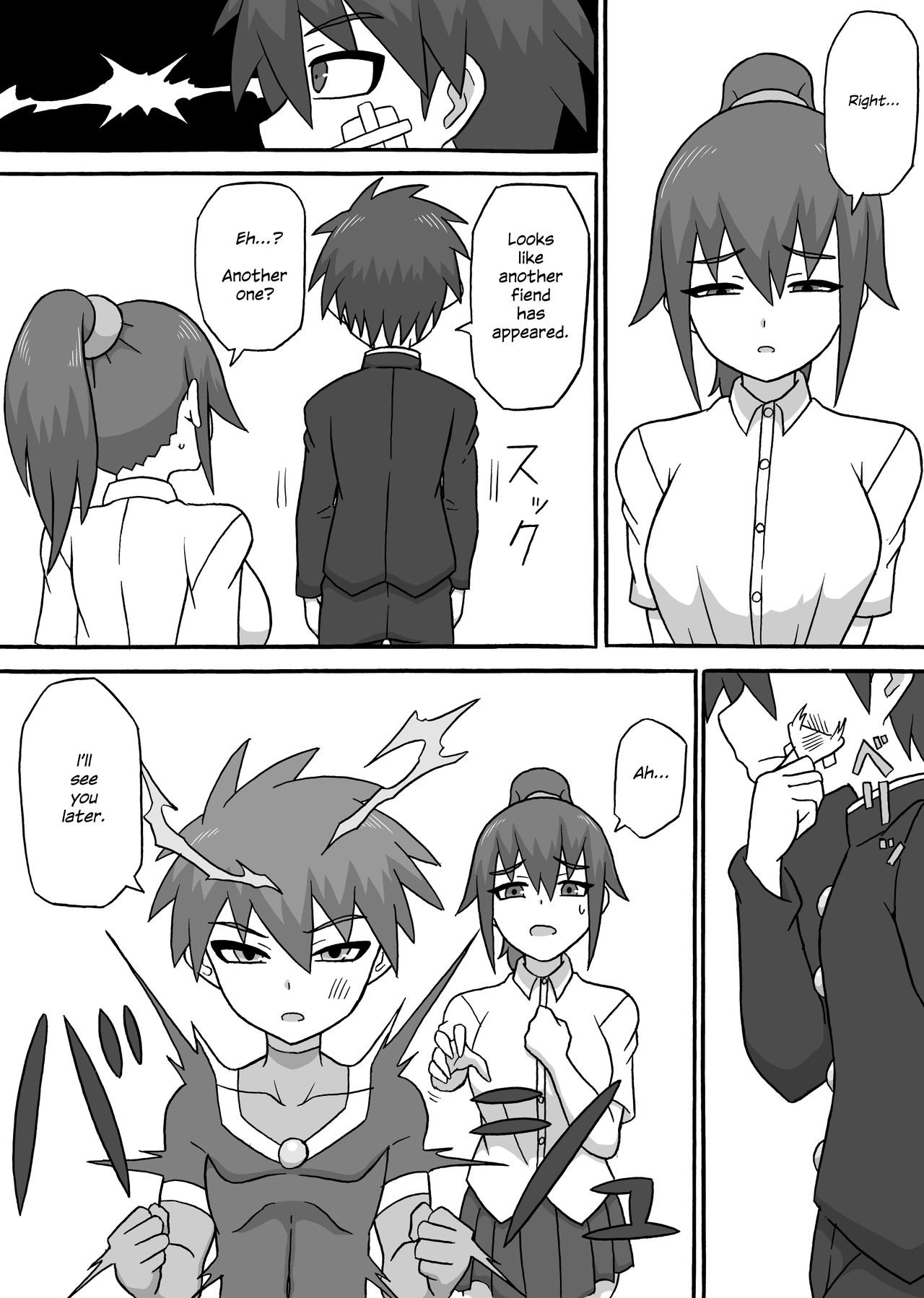 Dosukebe Kaijin ~ Gyaku Netorare-hen~ | Lewd Fiend ~ Reverse NTR Edition~ page 5 full