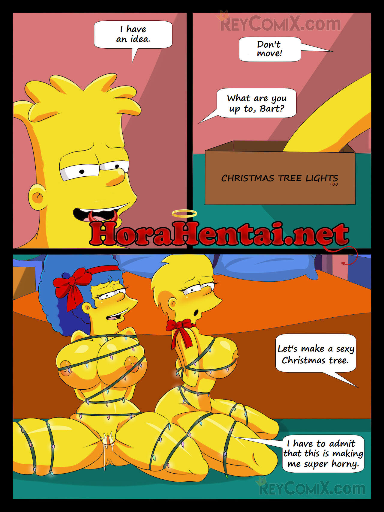 The Simpsons: A Family Christmas page 10 full
