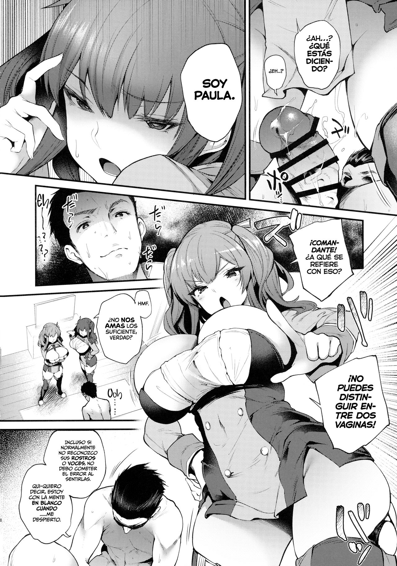 Migi ga Pola de Hidari ga Zara de? | ¿Paula a la Derecha y Zara a la Izquierda? page 8 full