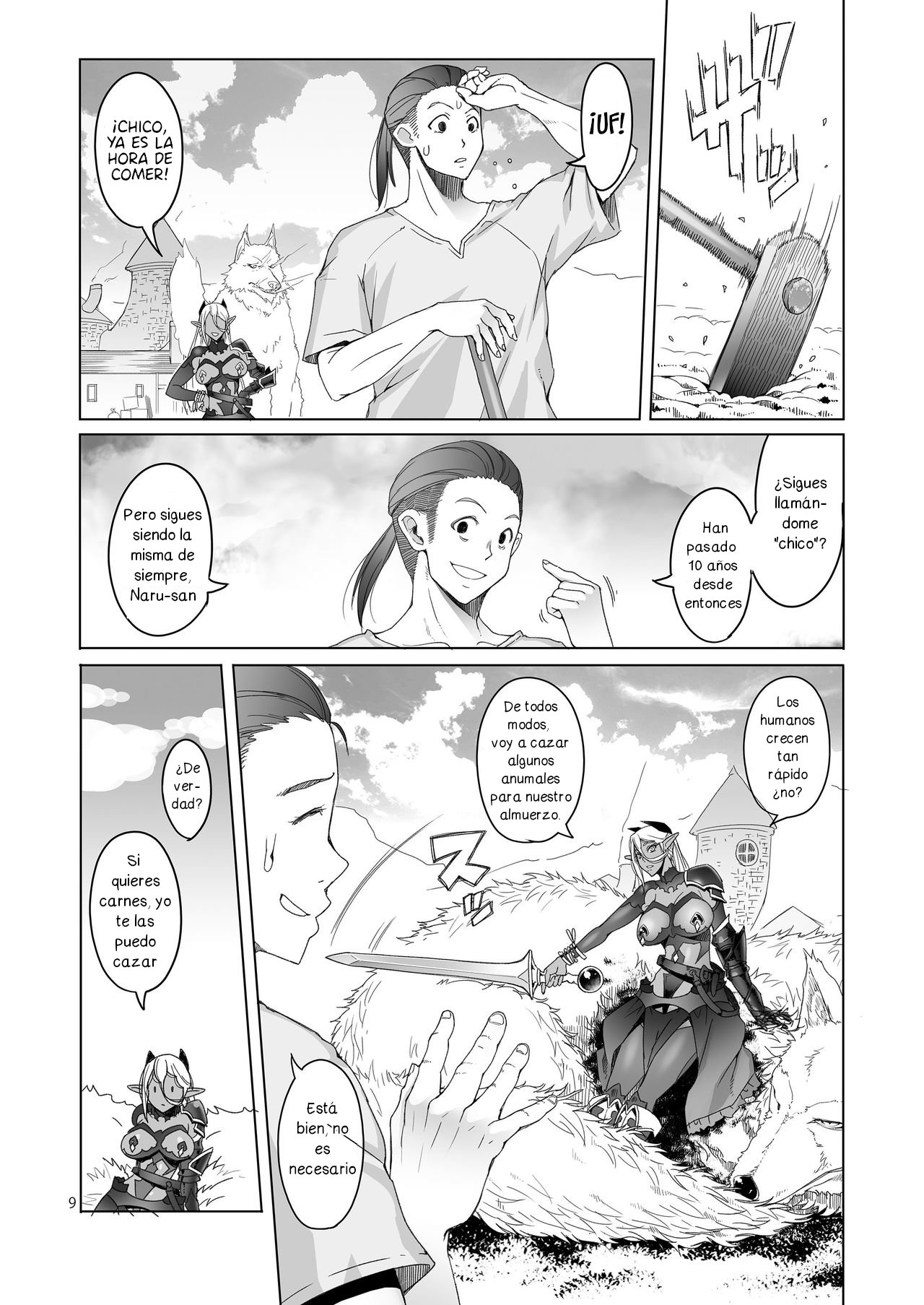 Dark Elf to Yorozu no Zenkou page 7 full
