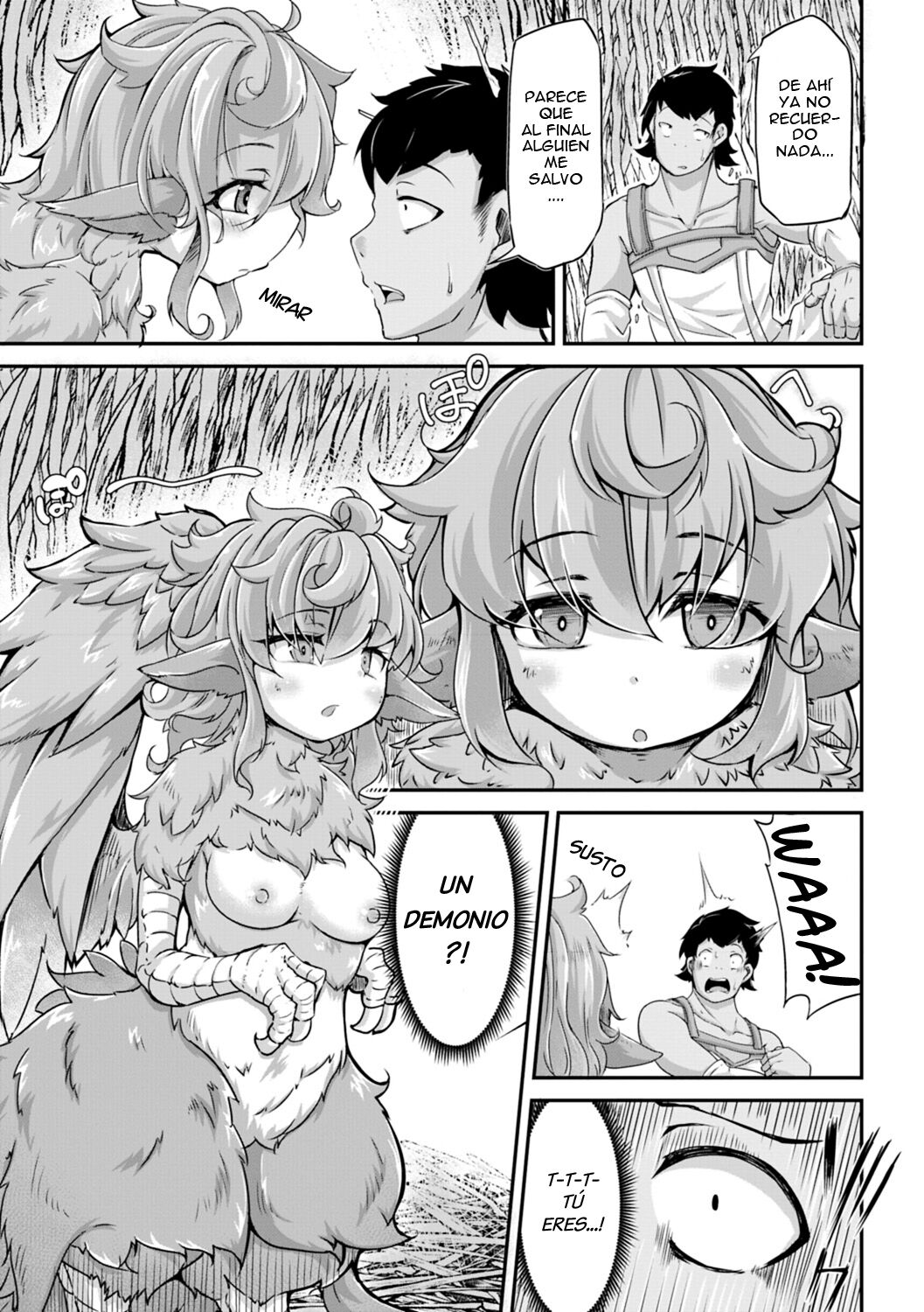 Fukkou!? Ishu Kouhai -Mazoku to Ningen no Kyousei Jidai- 3-wa page 5 full