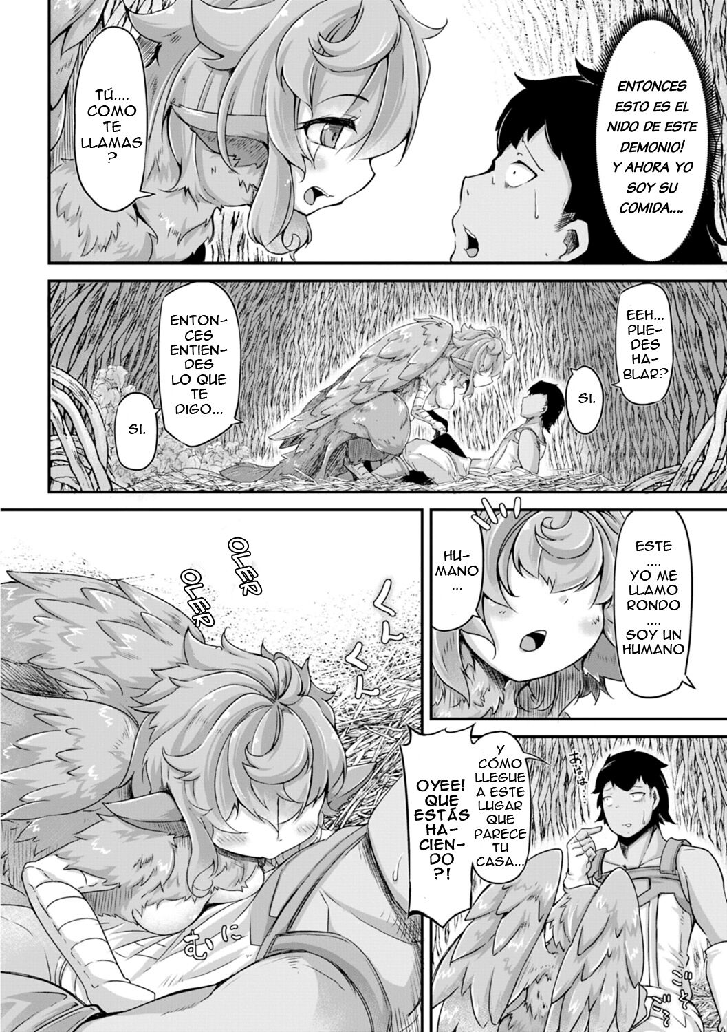 Fukkou!? Ishu Kouhai -Mazoku to Ningen no Kyousei Jidai- 3-wa page 6 full