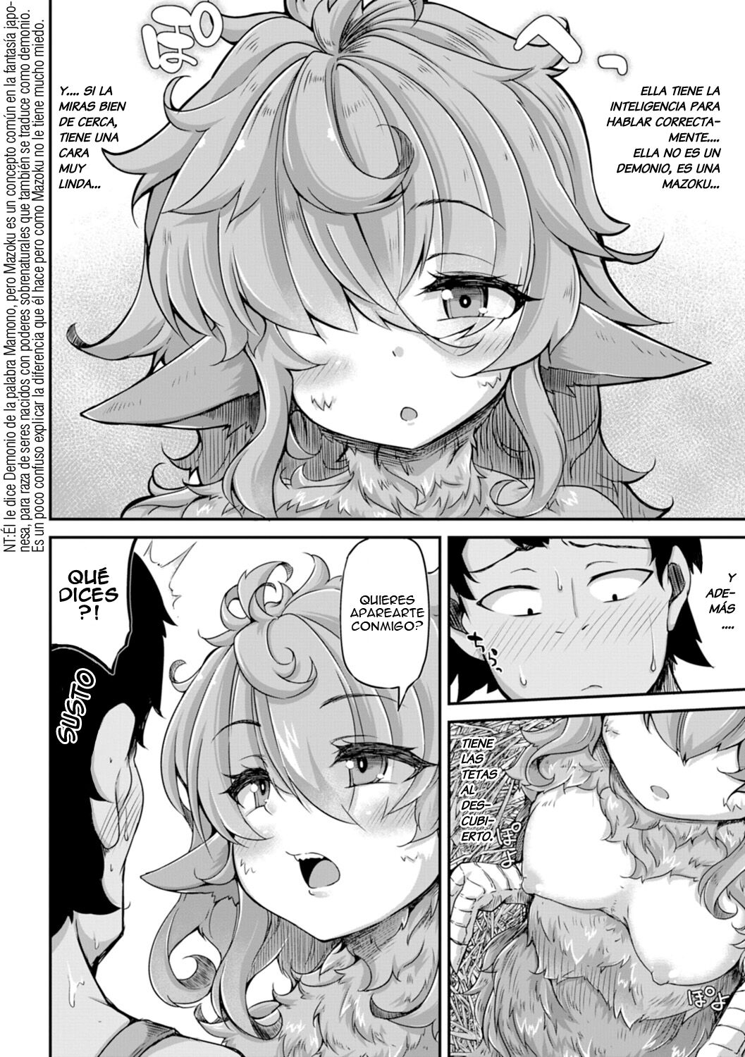 Fukkou!? Ishu Kouhai -Mazoku to Ningen no Kyousei Jidai- 3-wa page 8 full