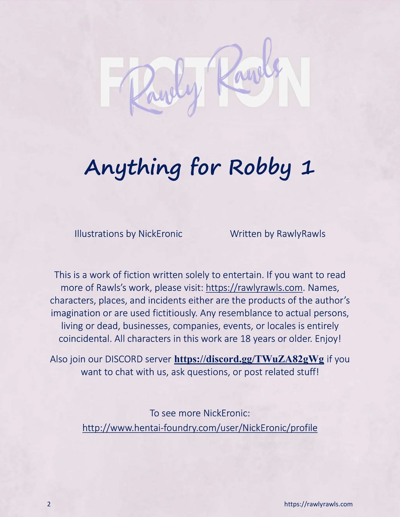 Anything For Robby  - english page 2 full