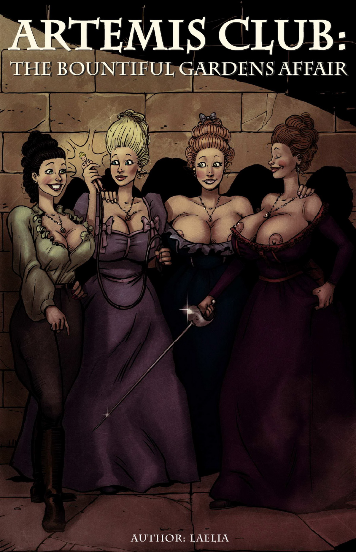 Artemis Club - The Bountiful Gardens Affair page 1 full