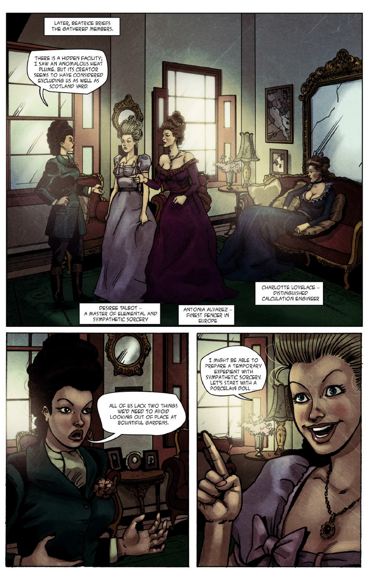 Artemis Club - The Bountiful Gardens Affair page 5 full