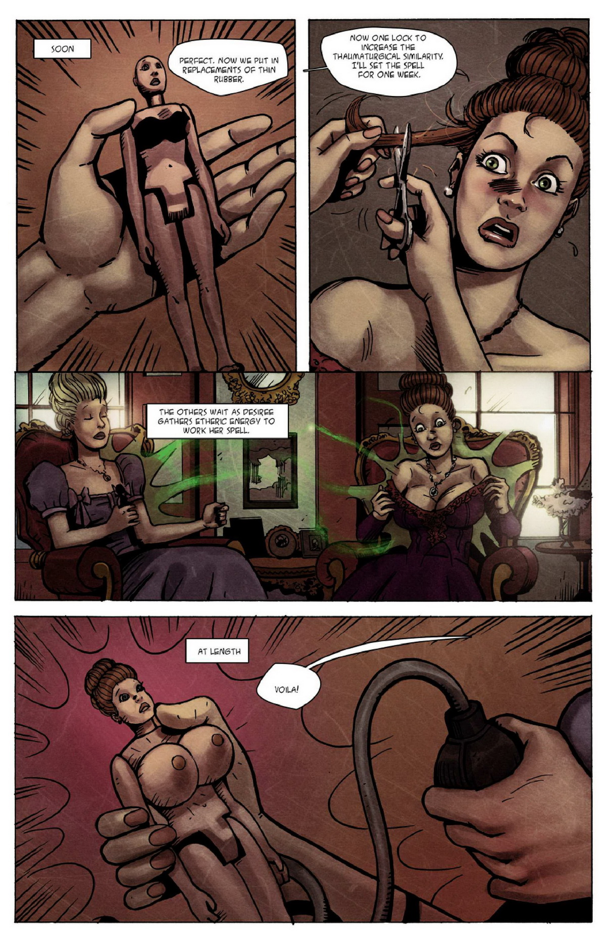 Artemis Club - The Bountiful Gardens Affair page 6 full