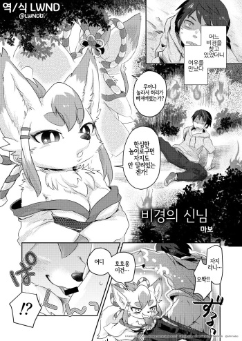 [Mayoineko (mabo)] Hikyou no Kami-sama [Digital] [Korean] [LWND] cover
