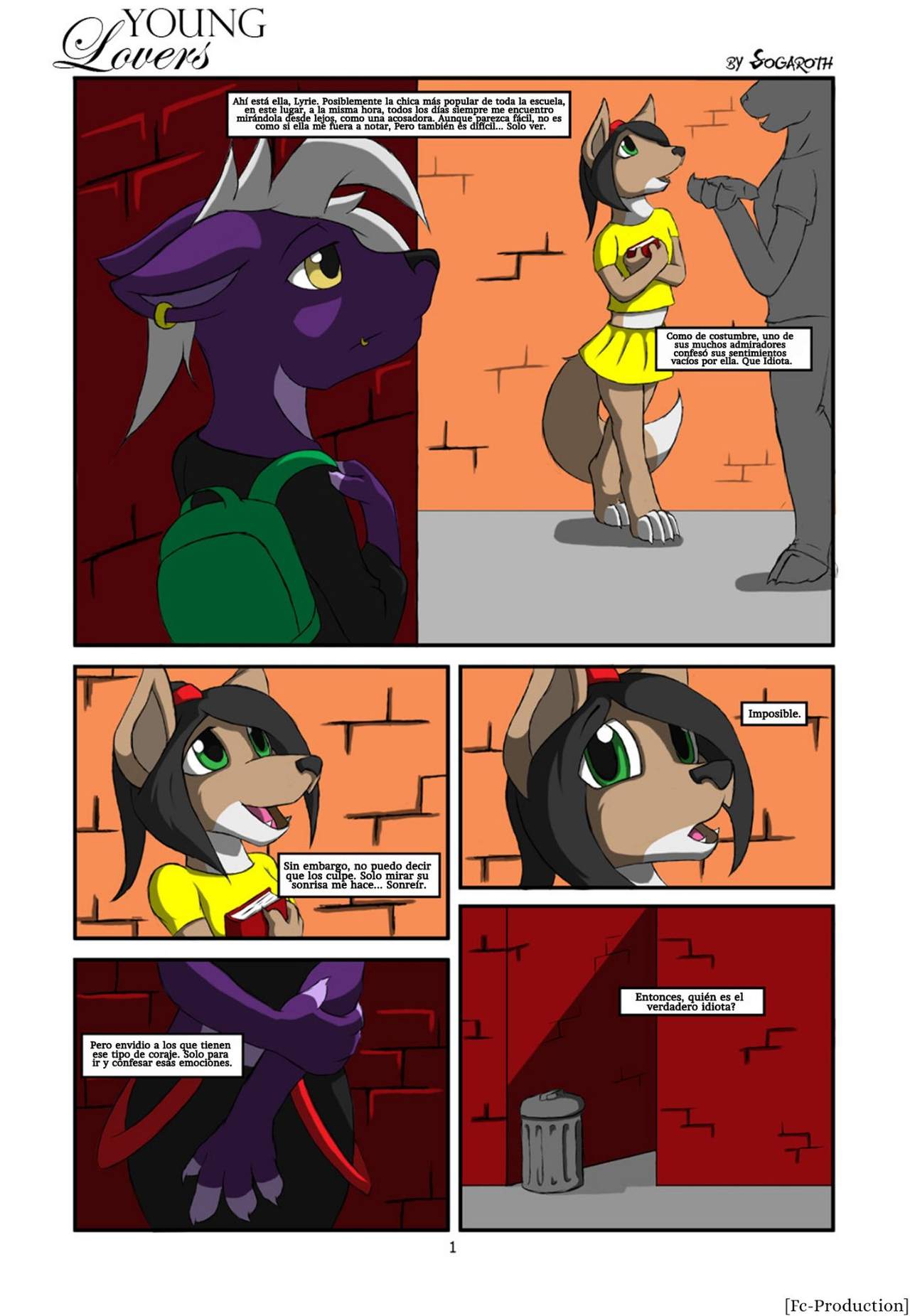Young Lovers page 1 full