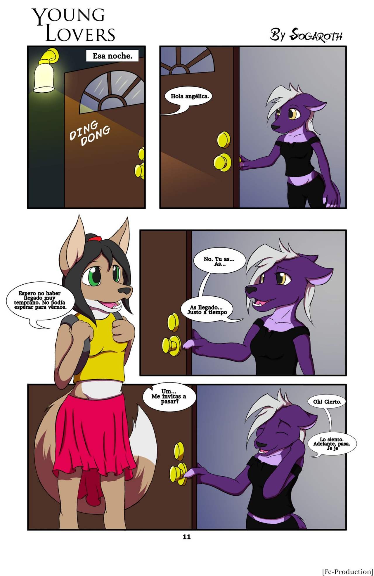 Young Lovers page 11 full
