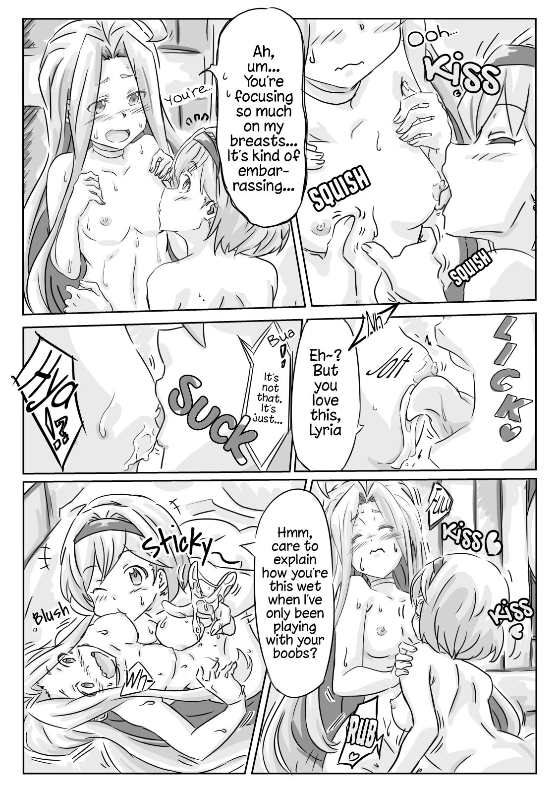 Djeeta-san ga Tsuma ni Yarisugitayou Desu | Djeeta Went Too Far With Her Wife page 12 full