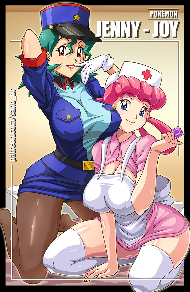 Officer Jenny & Nurse  Sano-BR - speechless page 1 full