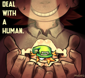 [lilmooonie] Deal With A Human (Complete) cover