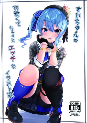 (Holoket 4th) [EX Production (EX Alnam)] Sui-chan no Kawaikute Chotto Ecchi na Illust Bon (Hoshimachi Suisei) cover