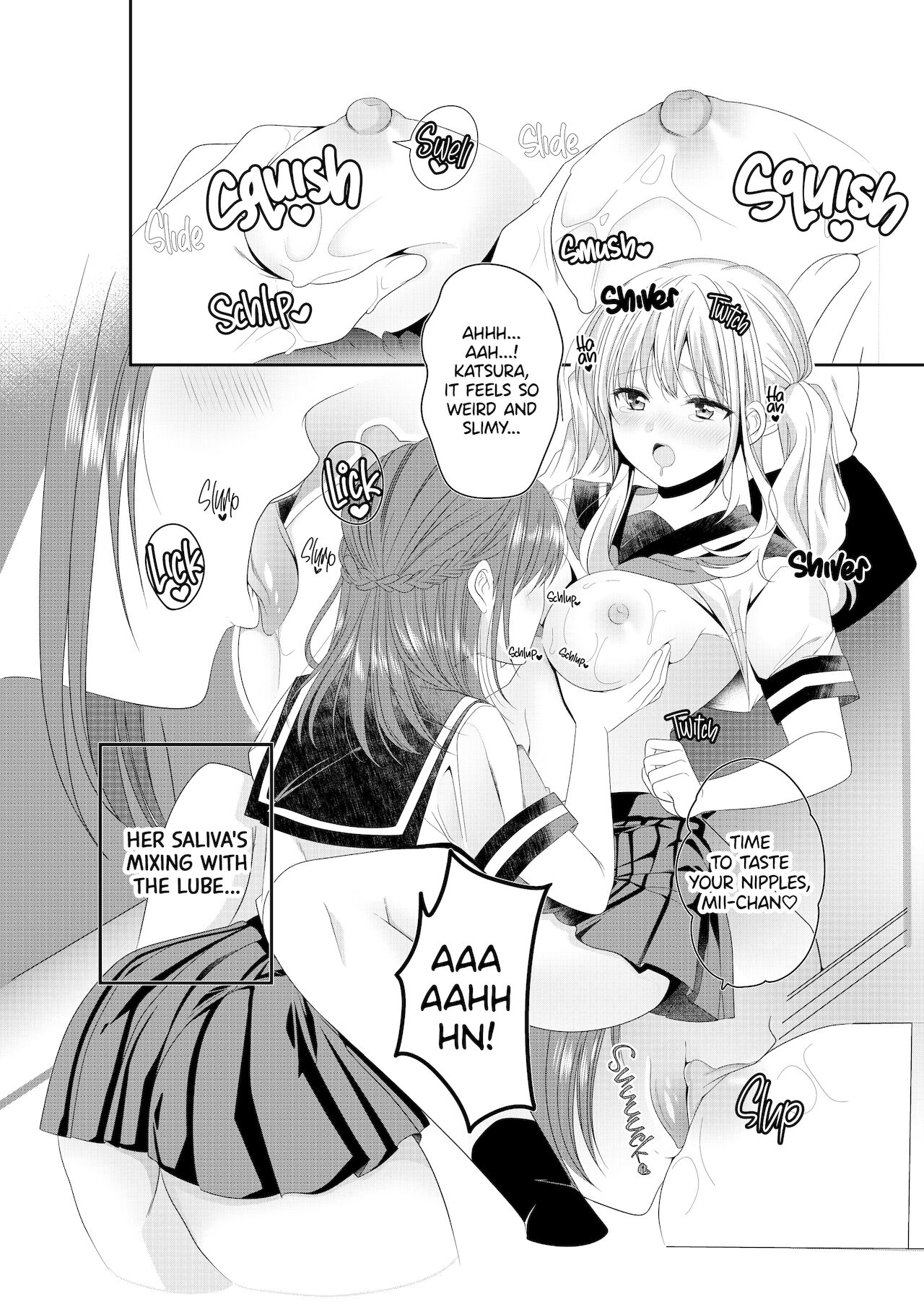 Osananajimi wa Nikushoku-kei!? Kyou kara Shinchousa Yuri-ple | My Childhood Friend's a Go-Getter!? Our Height Gap Yuri Couple Story page 12 full