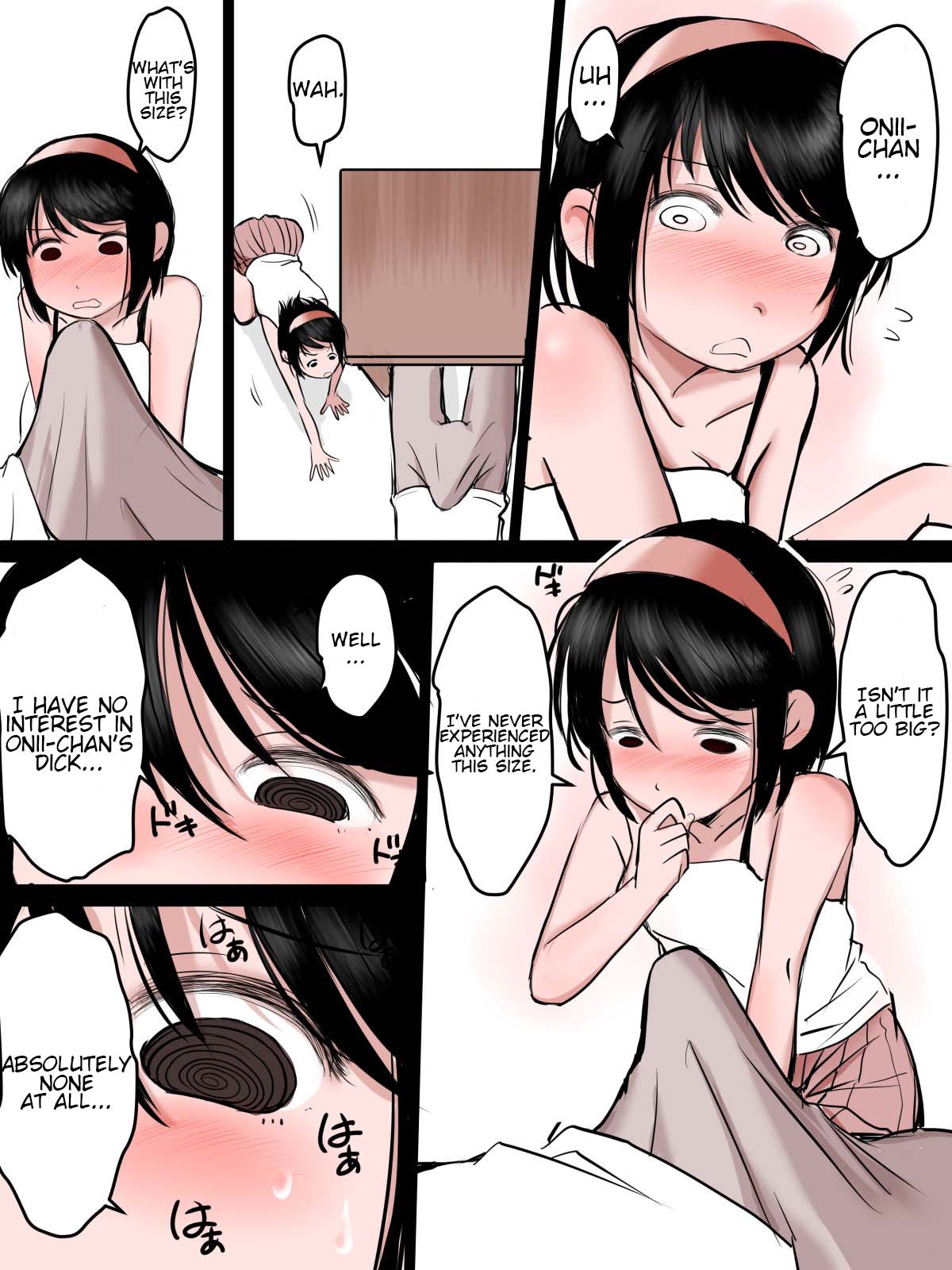 Little Sister Masturbating With Onii-Chan's Dick page 2 full