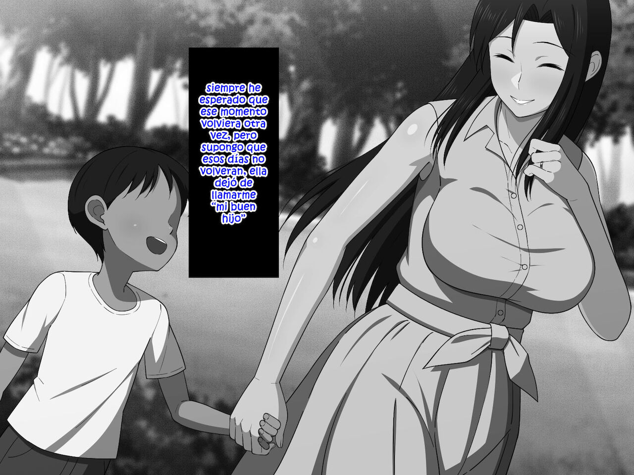 Shigoto Ningen de Kibishikatta Hahaoya wa Musuko to no Kinshin Koubi de Midara ni Aeide Jusei Suru | Madre estricta adicta al trabajo está jadeando lascivamente mientras está siendo impregnada por tener cópula incestual con su nijo page 12 full