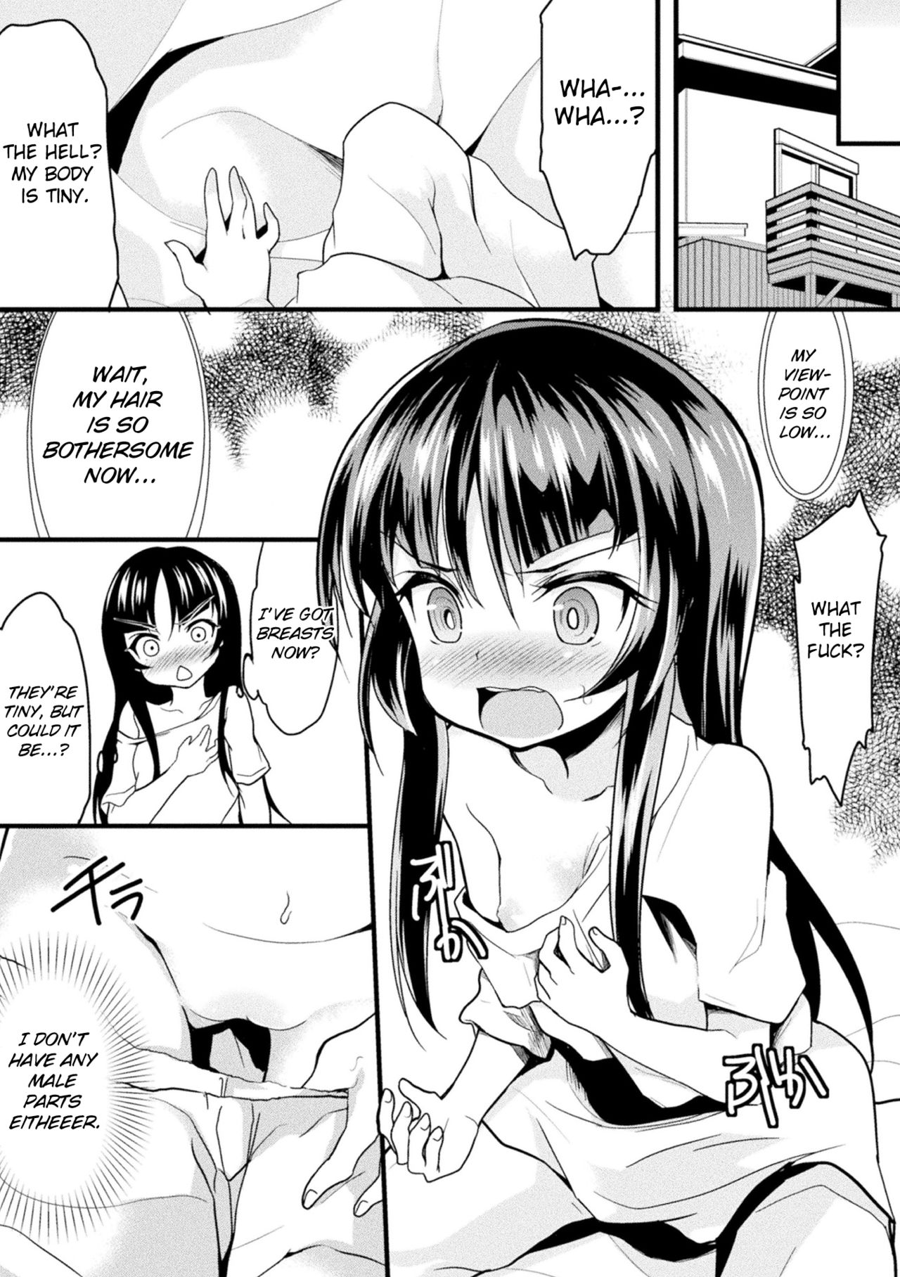 Okasareru Shoujo Ryouiki - Fucked & Invaded Girl genitals page 2 full