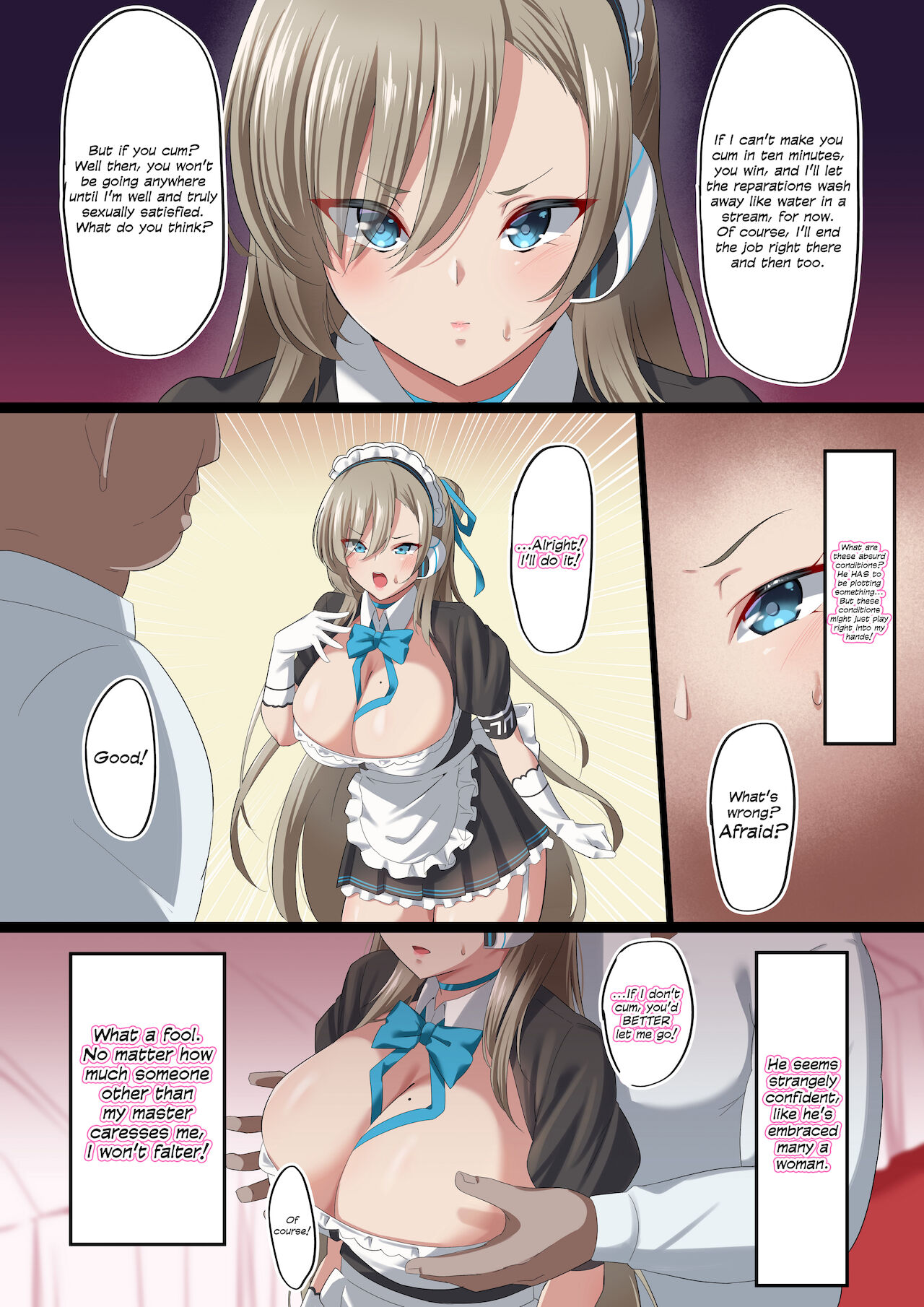 Ore no Kanojo ga Kimodebu Shachou no Seishori Maid ni Sareta Ken  | My Girlfriend Was Turned Into a Sex Maid for My Creepy Boss page 7 full
