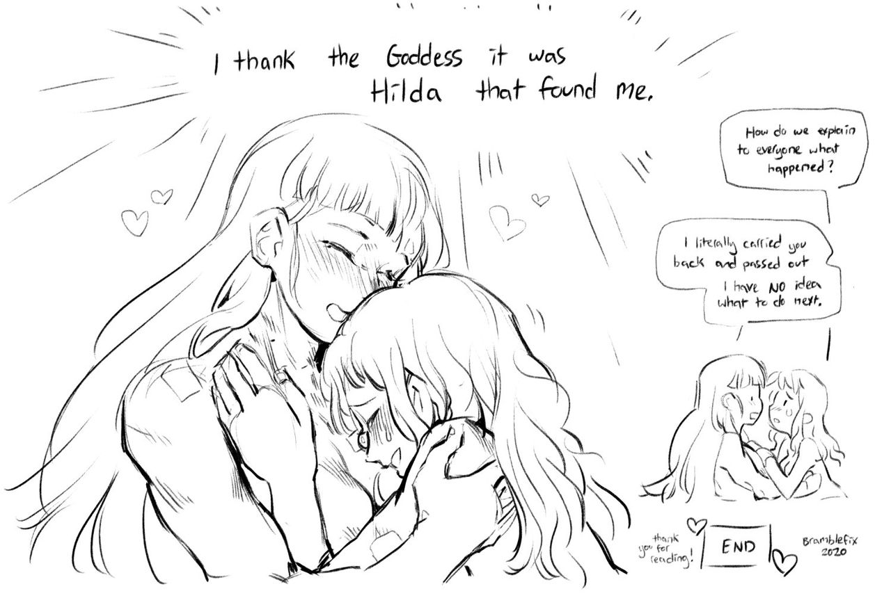 Hilda and feral!Marianne page 12 full