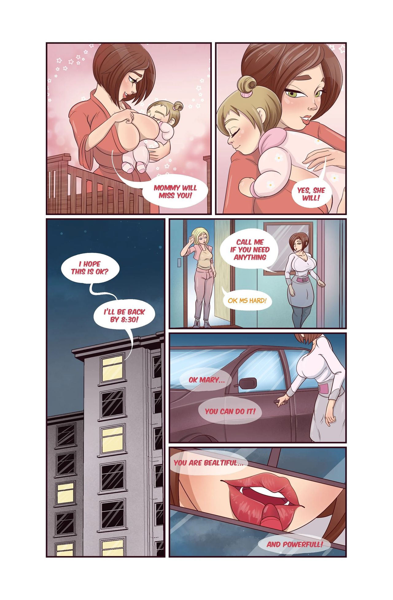 Mary's First Time  - 5 - english page 8 full