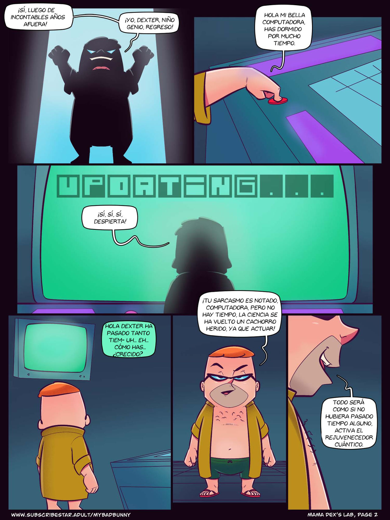 Mama Dex’s Lab    - Complete page 3 full