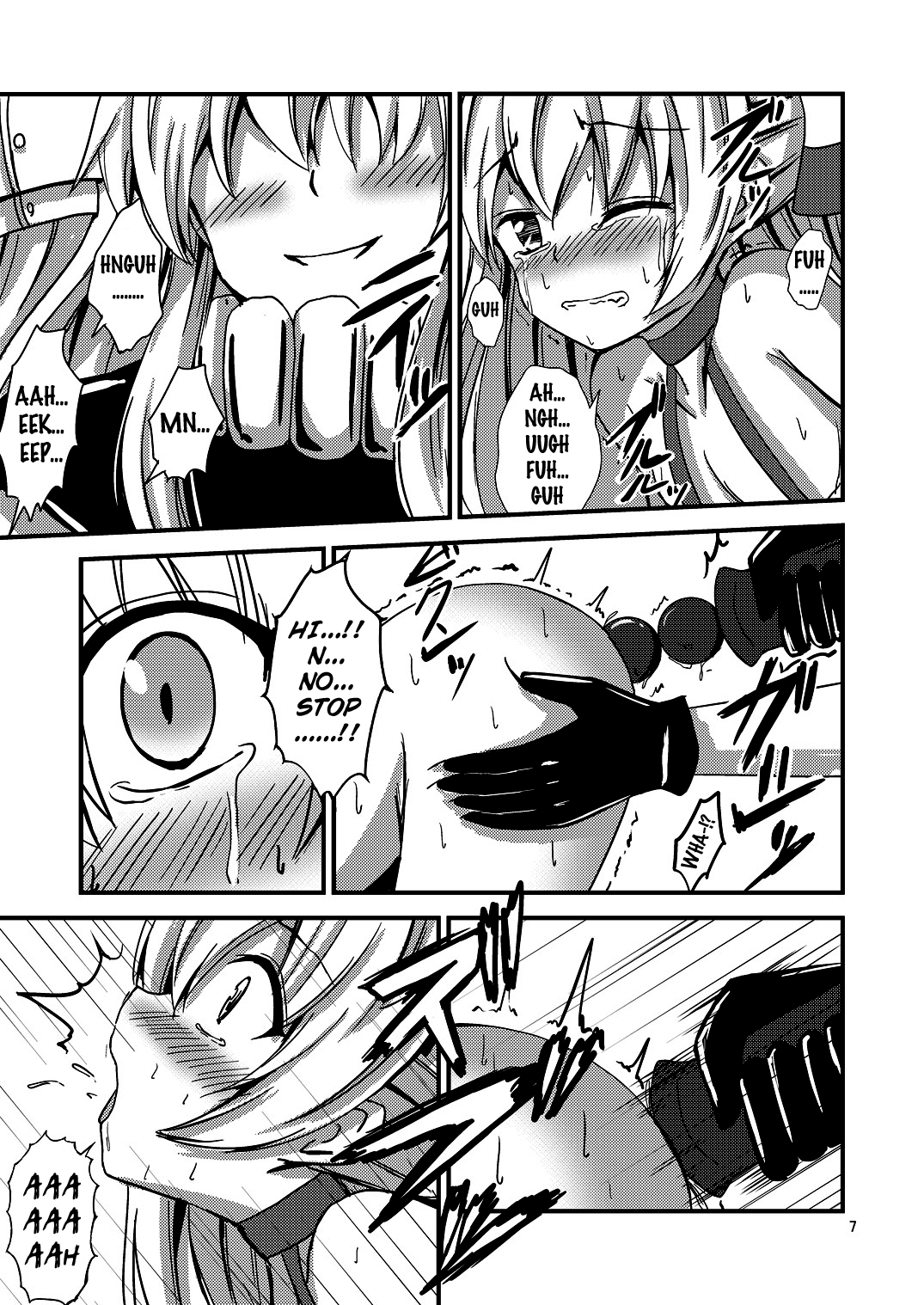 Kuubo Wo-Kyuu-chan no Amatsukaze Yuri Dorei Choukyou ~Anal Choukyou Hen~ | Standard Carrier Wo-Class's Amatsukaze Yuri Slave Training ~Anal Training~ page 8 full