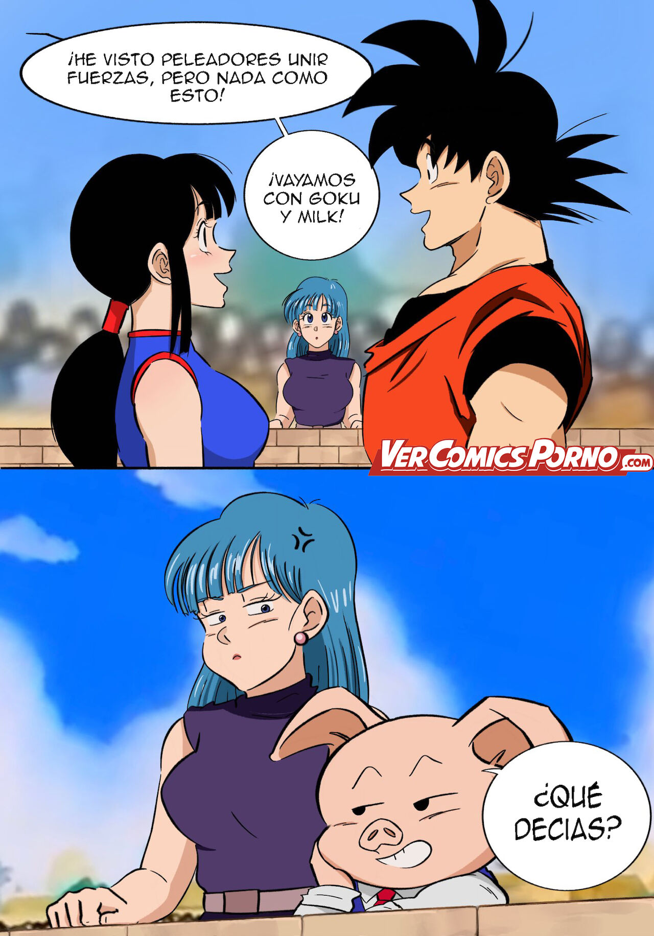 Goku reunites with an old friend page 12 full