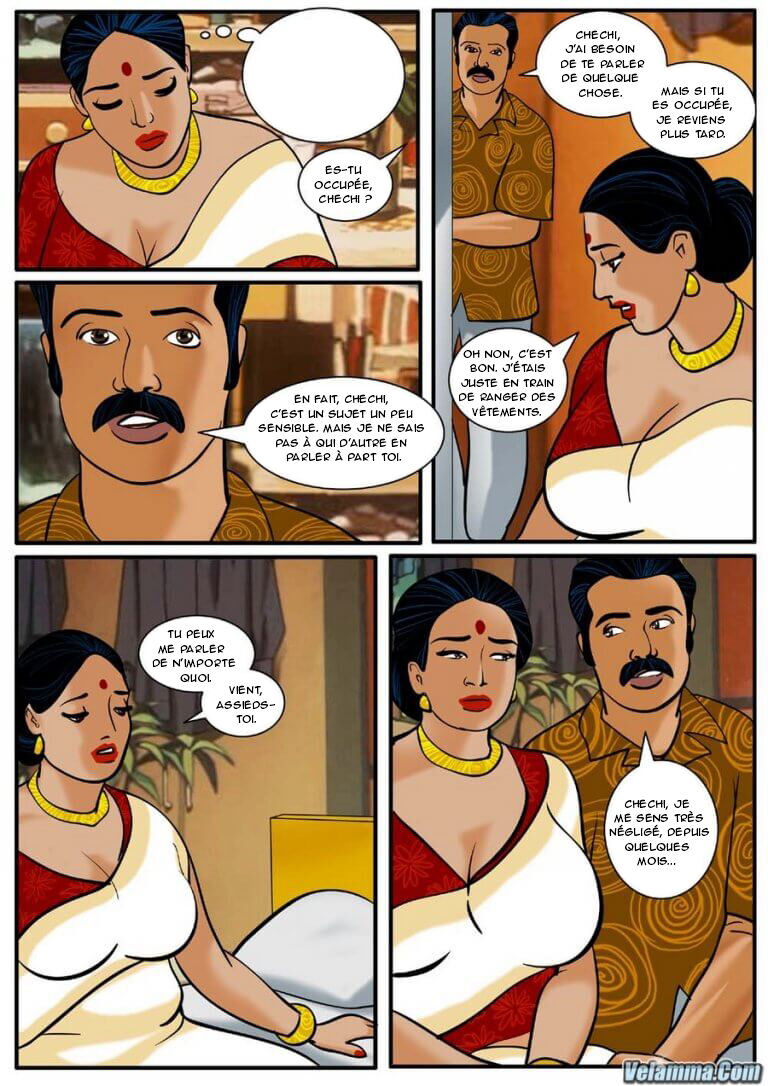 Velamma - 003 - Jusqu'où iriez-vous pour votre famille page 11 full