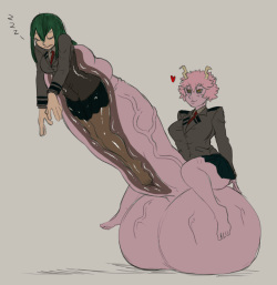 Mina's Cocky Cumming