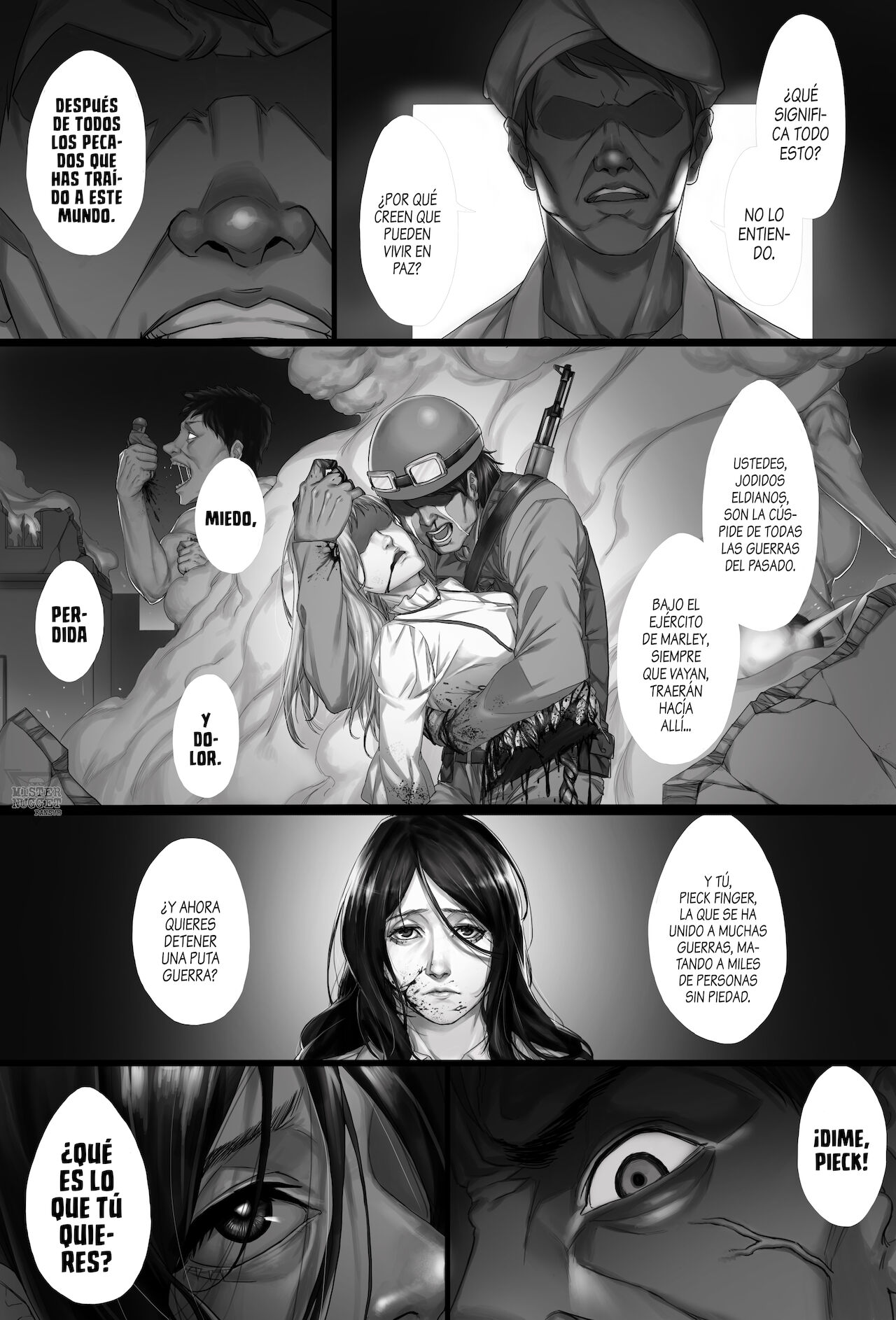 Mi Guerra | My War - Attack on Titan page 9 full