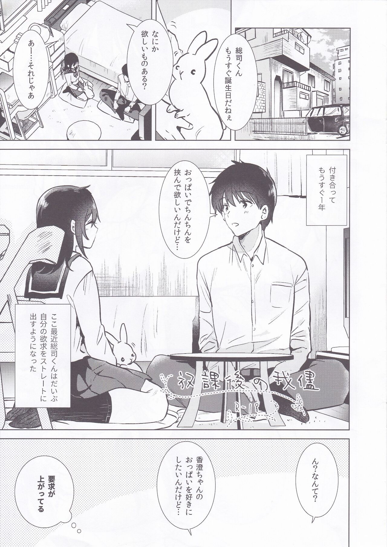 Houkago no Wagamama page 1 full