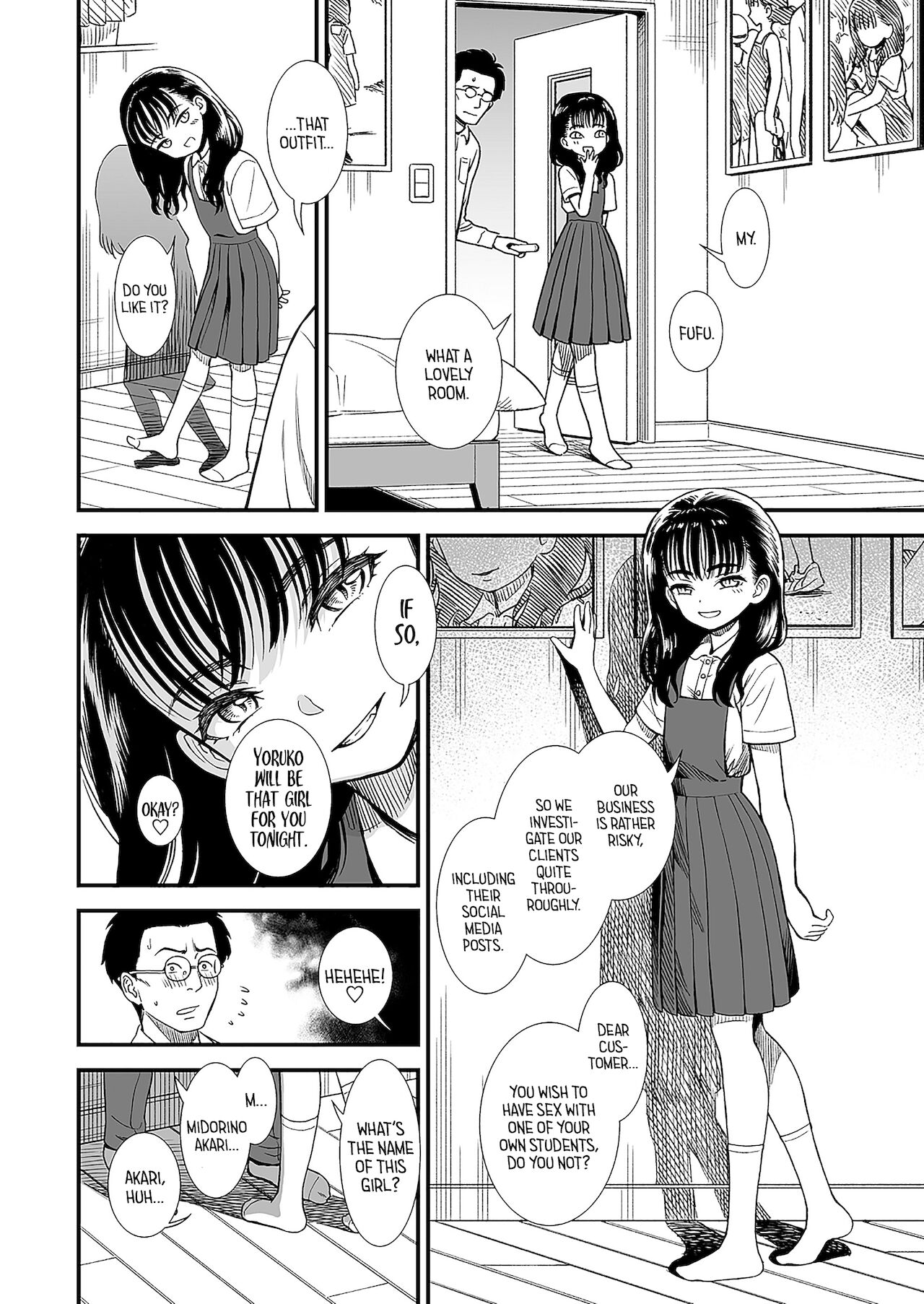 Mayonaka no Yoruko-san "Yoruko wo Ippai Aishite ne" page 6 full
