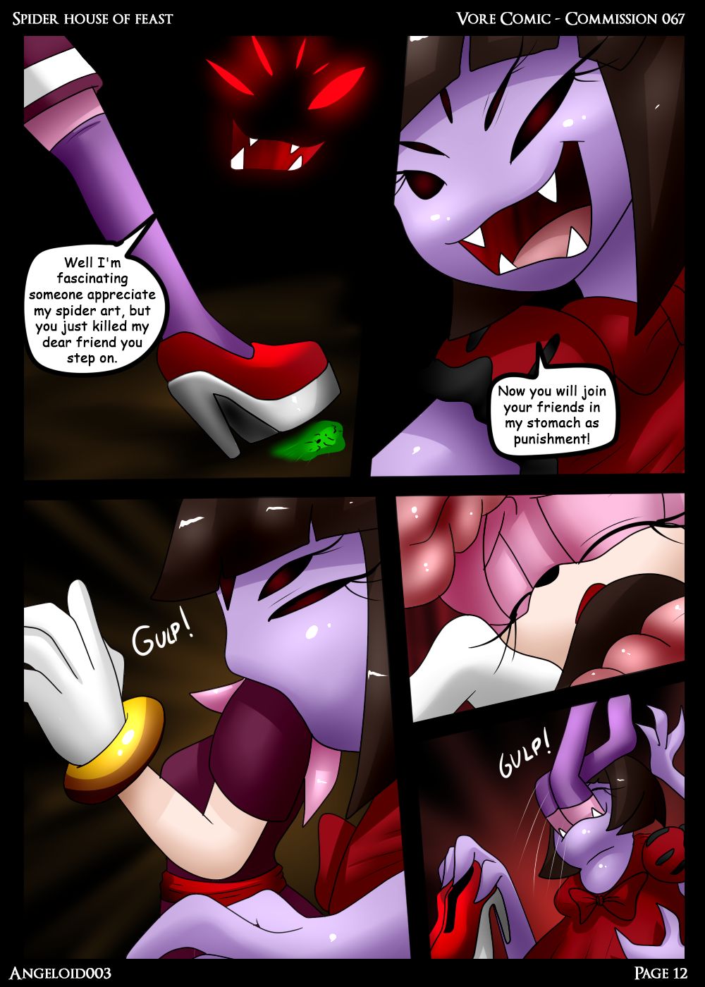 Spider House of Feast page 12 full