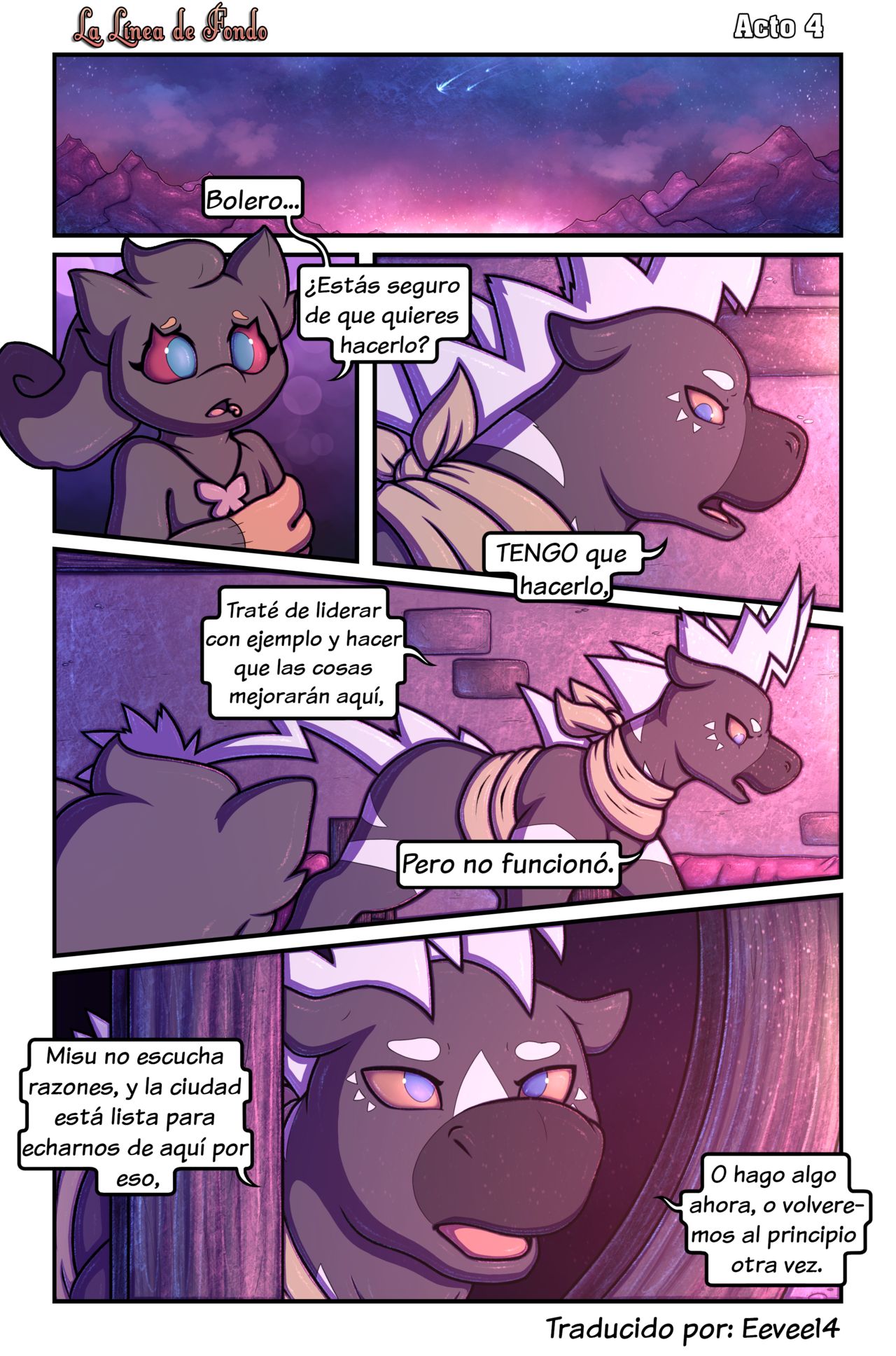Wanderlust Capítulo 4: La Línea de Fondo page 1 full