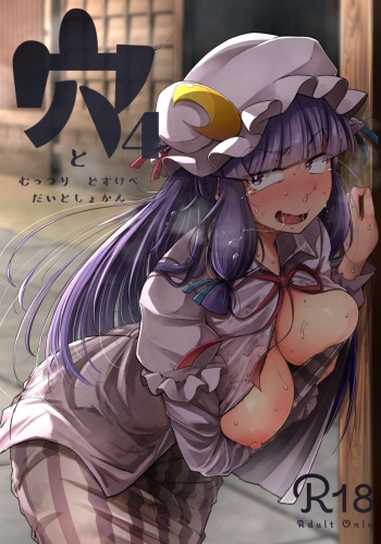 [Jikahatsudensho (flanvia)] Ana to Muttsuri Dosukebe Daitoshokan 4 (Touhou Project) [Digital] cover