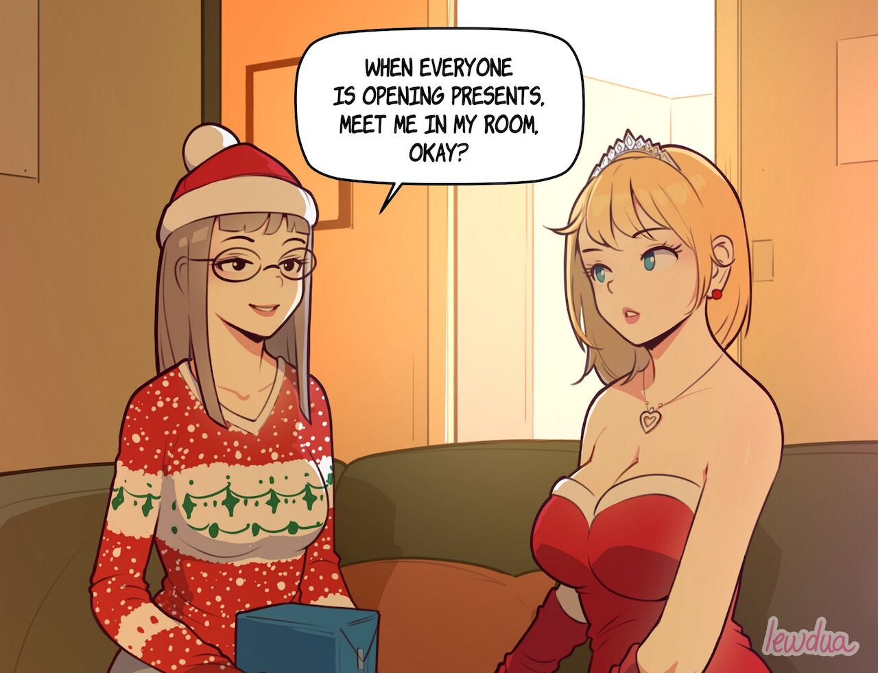 Lewdua - Merry Christmas and Happy New Year! page 2 full