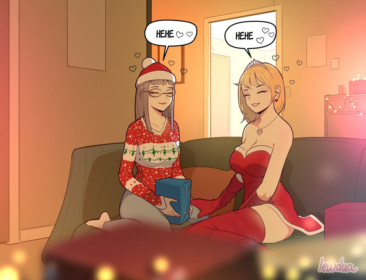 Lewdua - Merry Christmas and Happy New Year! page 5 full