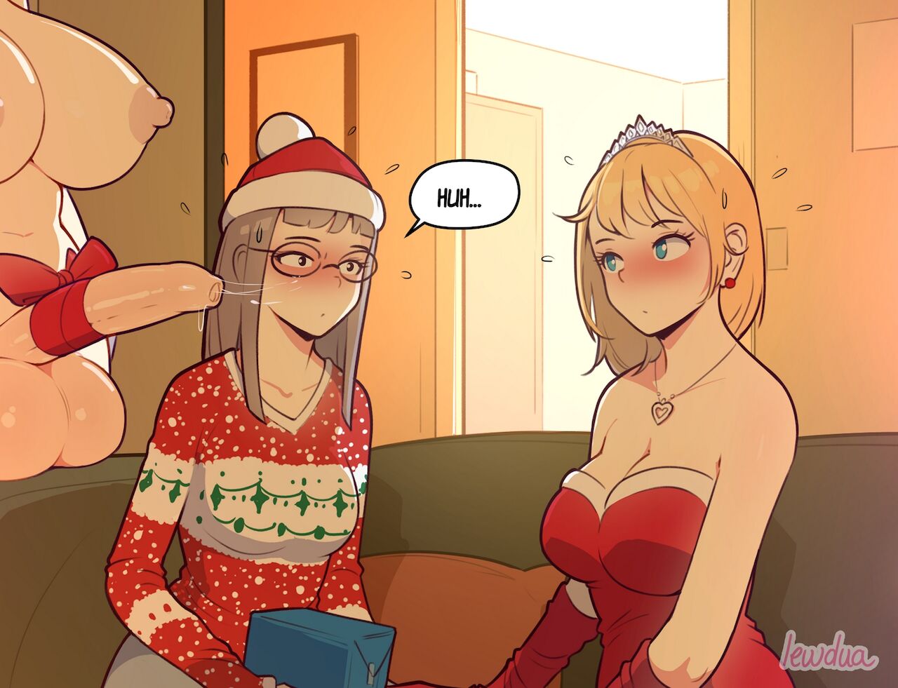 Lewdua - Merry Christmas and Happy New Year! page 9 full