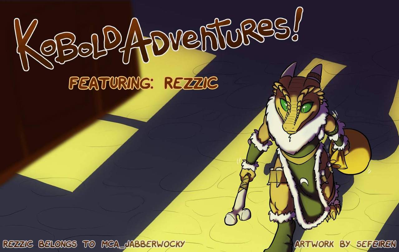 Kobold Adventures! page 1 full