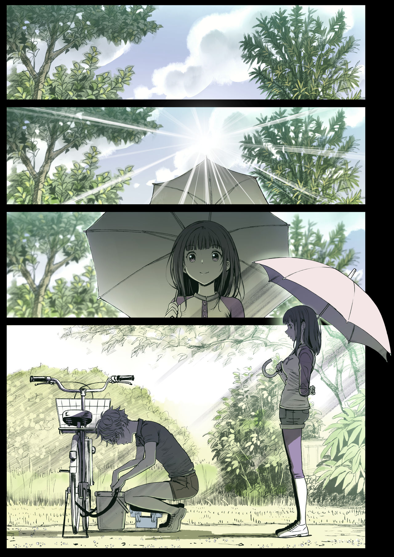 Futari no Aishou ~Osananajimi to Nettori Icha Love 2~ page 4 full